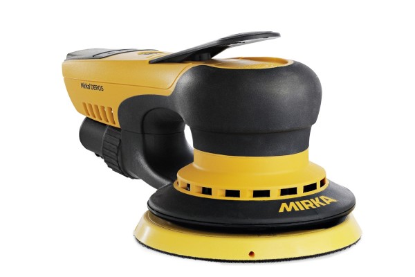 Mirka Zentralabsaugung Elektro-Exzenter Ø 125 mm 5,0 mm Hub, 5/16“ Gewinde, inkl. PU-Teller medium u