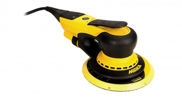 Mirka Zentralabsaugung Elektro-Exzenter Ø 150 mm 5,0 mm Hub, 5/16“ Gewinde, inkl. PU-Teller medium u