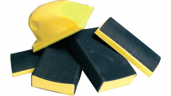 MP Sanding Block-Set 70 x 120 mm Klett