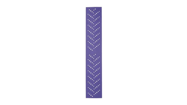 3M Cubitron II Hookit 737U Purple Premium Streifen 70mm x 396mm P240+ (50Stk)