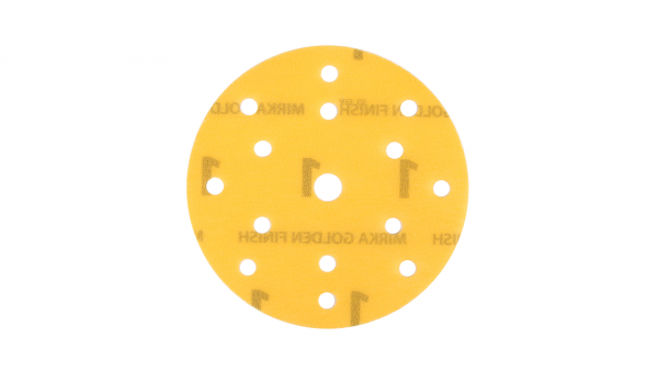 Mirka Golden Finish Scheibe 1 Scheiben Ø 150 mm Grip 15-Loch (50Stk)