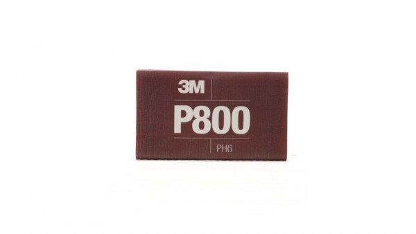 3M Hookit Flexible 34340 Schleifstreifen Braun P800 140 x 171 mm (25 Stk)