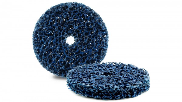 3M E57013 Grobreinigungsscheiben blau soft (100mmx13mm 2 Stk/ Pack)