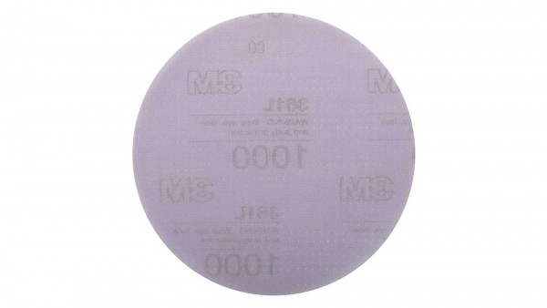 3M Hookit Spezialschleifscheibe 361L, 150 mm, P1000, ungelocht (10 Stk)
