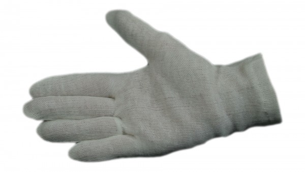 Baumwoll-Trikot-Handschuh Damen (12 Paar)