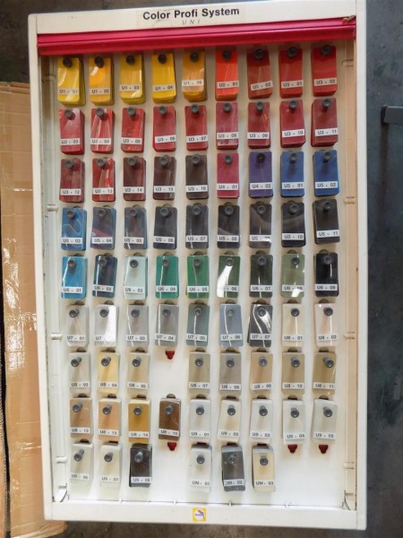 Glasurit CPSU Uni Schrank (U8*06 fehlt) Update 5/98, 8/98, 9/99, 9/00, 8/01, 7/02, 1/03, 1/08, 1/09