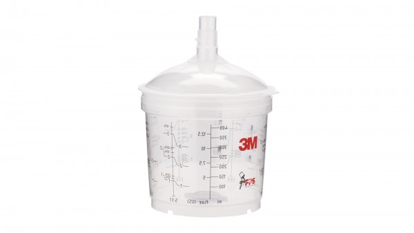3M PPS 16152 Type V 400 ml, 200 µm Deckel- und Becher-Kits (1 Stk)