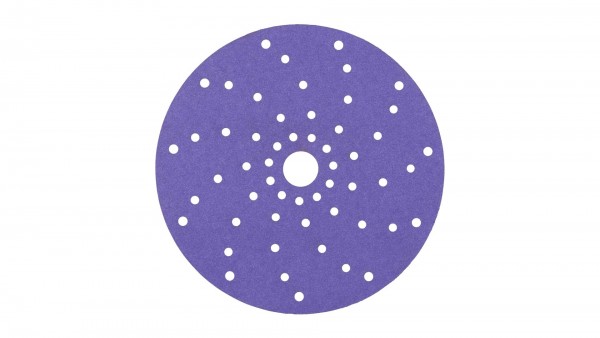 3M 51369 Cubitron II 80+ Hookit Purple+ Premium Schleifscheibe 737U Ø150mm (50 Stück)